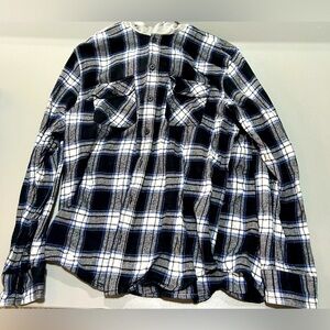 (3 for $25) Bluenotes/Aeropostale Blue and Black Flannel (Men’s XL)